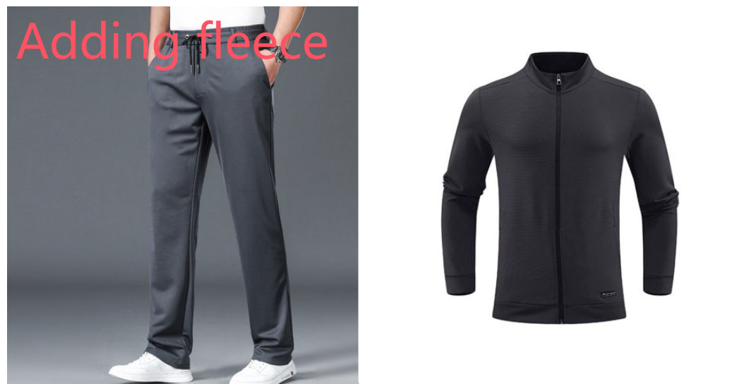 Men's Windproof Sport Jacket – Stand Collar & Stretch Fabric