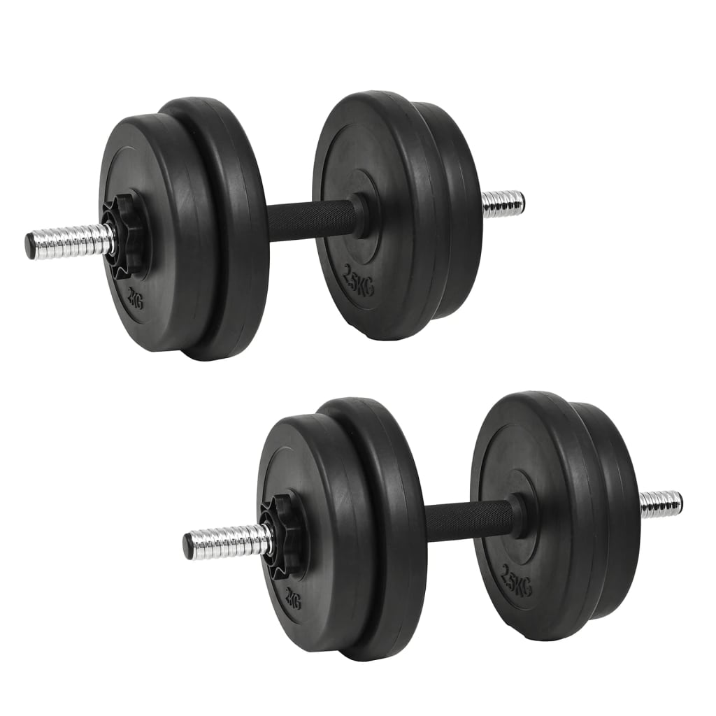 dumbbells 2x   dumbbell set 14-piece