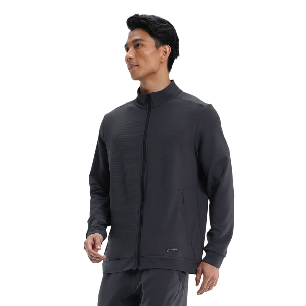 Men's Windproof Sport Jacket – Stand Collar & Stretch Fabric
