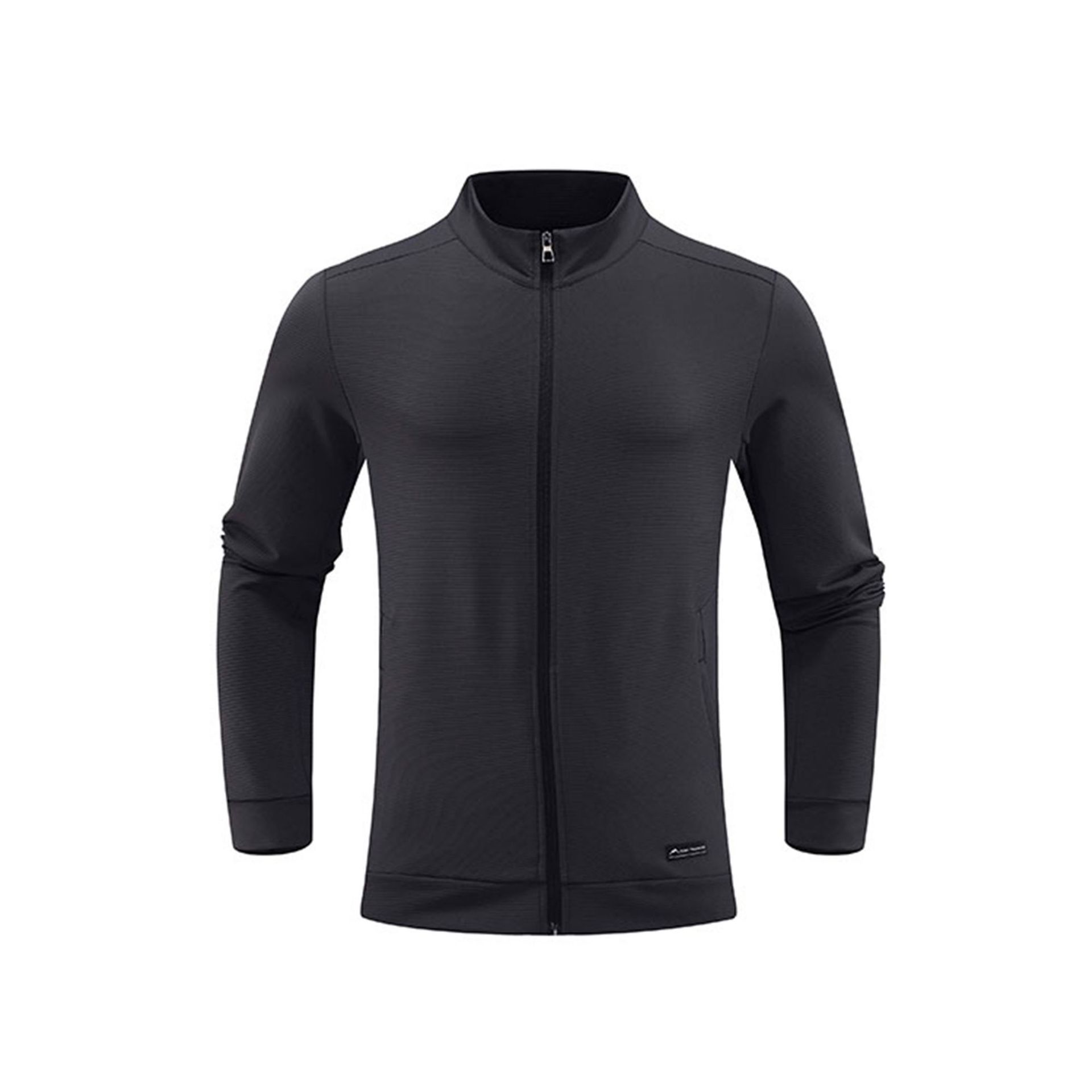 Men's Windproof Sport Jacket – Stand Collar & Stretch Fabric