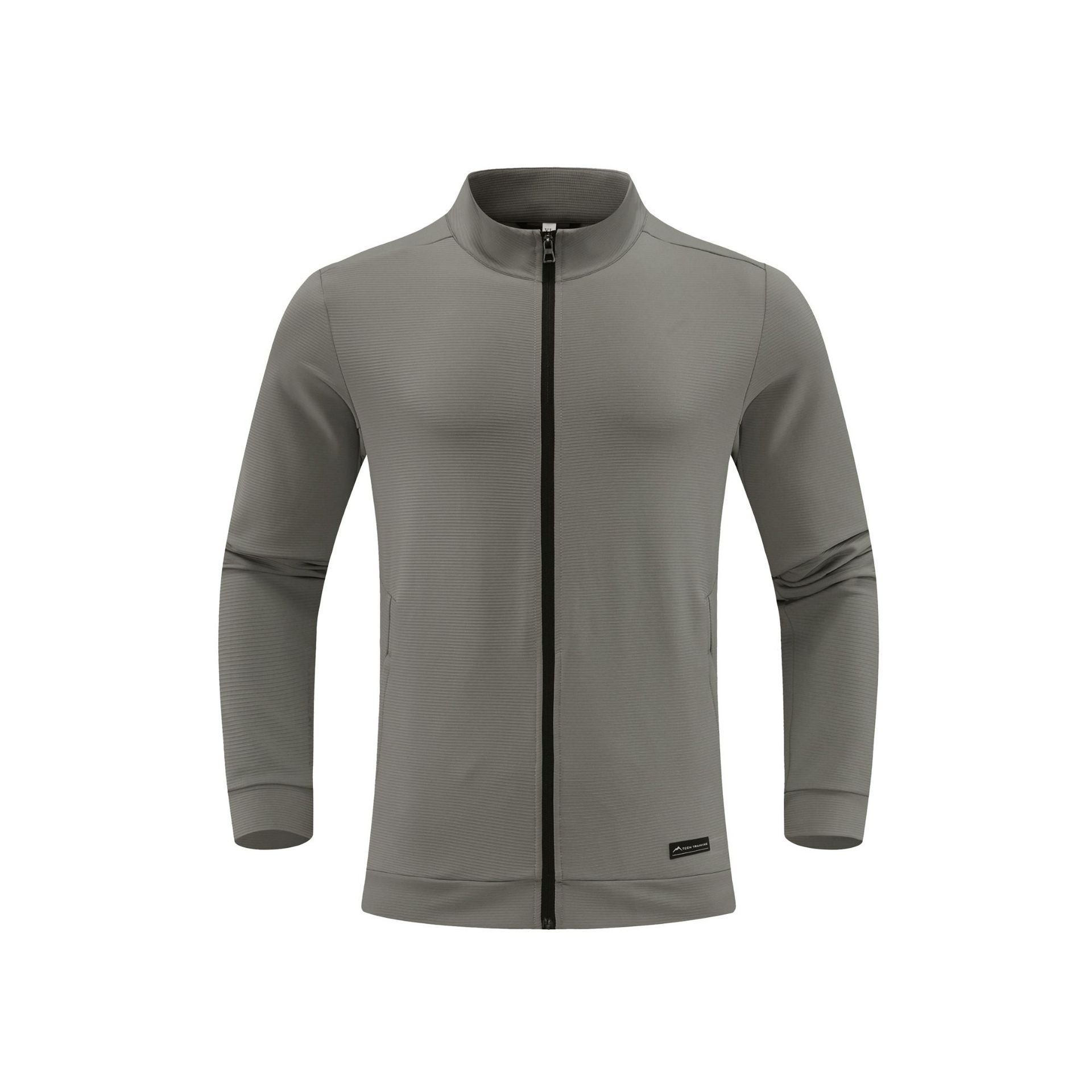 Men's Windproof Sport Jacket – Stand Collar & Stretch Fabric